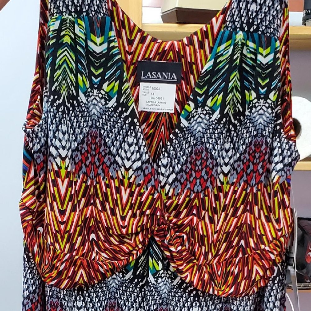Lasania Dress Multi Colored